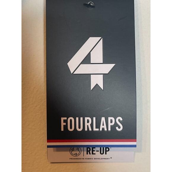 Fourlaps Womens Camo Print Scoop Infinity Sports Bra Sleeveless Size L Blue NWT - Picture 4 of 6